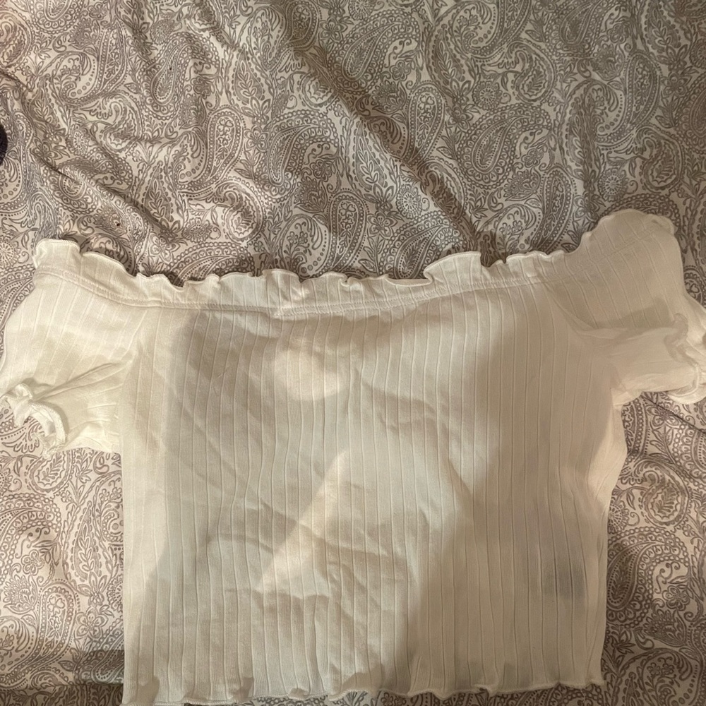 White tube top.